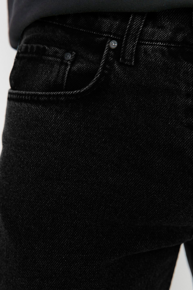 Siyah Smoke Essential Fit Jeans Kot Pantolon TMNAW23JE00104 - 10