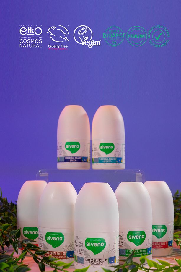 %100 Doğal Roll-on Erkek Deodorant Ter Kokusu Önleyici Bitkisel Leke Bırakmayan Vegan 50 ml - 5