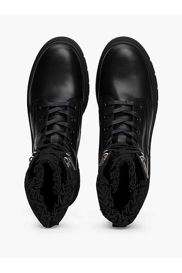 CLEATED LACE-UP LTHR MIX MONO TL - 3