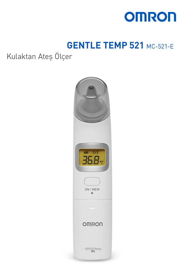 Gentle Temp 521, 3'ü 1 Arada Kulaktan Ateş Ölçer - 2