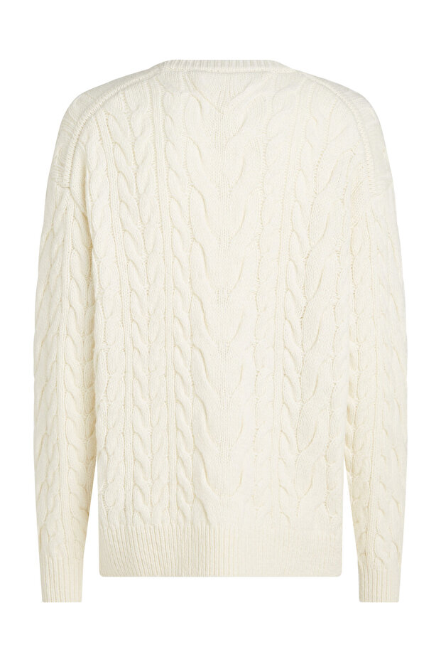 KÁBELOVÝ VLAJKOVÝ SVETER - 2