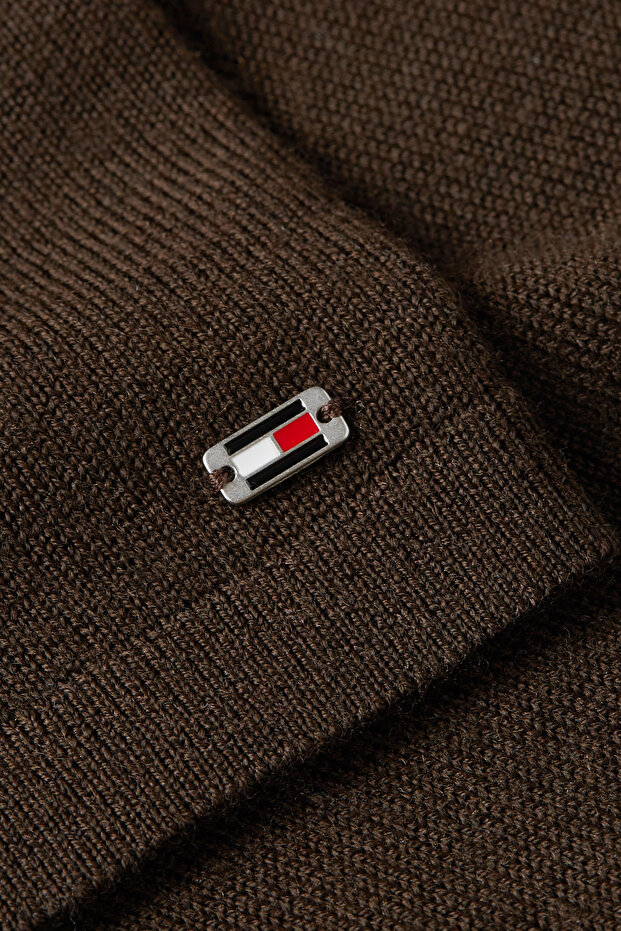 Merino Roll-NK hosszú ujjú pulóver - 5