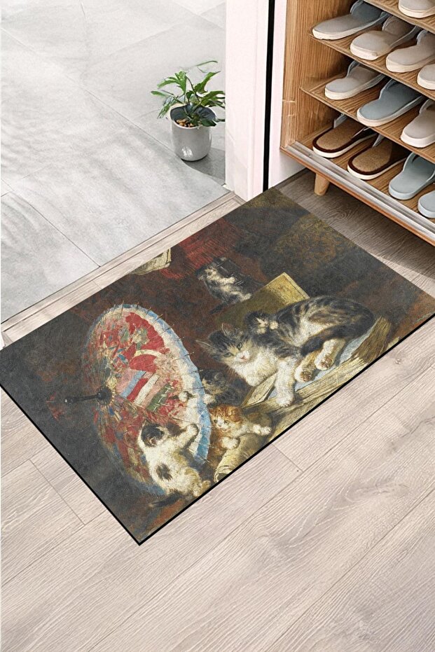 Door Mat - Modern and Stylish Door Mat | For Home, Office, and Outdoor Use (Art