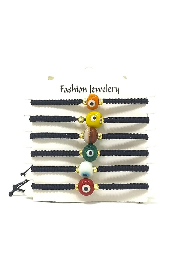 6' Sharli Adjustable String Unisex Bijuteria Bracelet Set