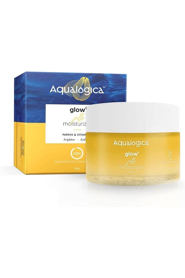 Glow+ Gel Face Moisturizer (50g) - Vitamin C & Hyaluronic Acid for Radiant Skin