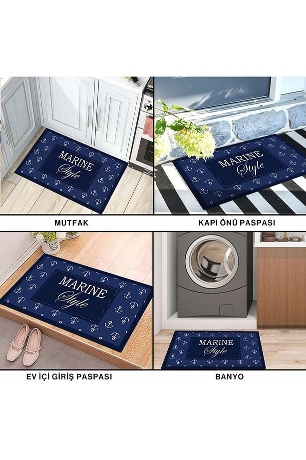 Kapı Önü Paspası - Modern ve Şık Kapı Paspası | Ev, Ofis ve Dış Mekân Kullanımı İçin (Marin - 4