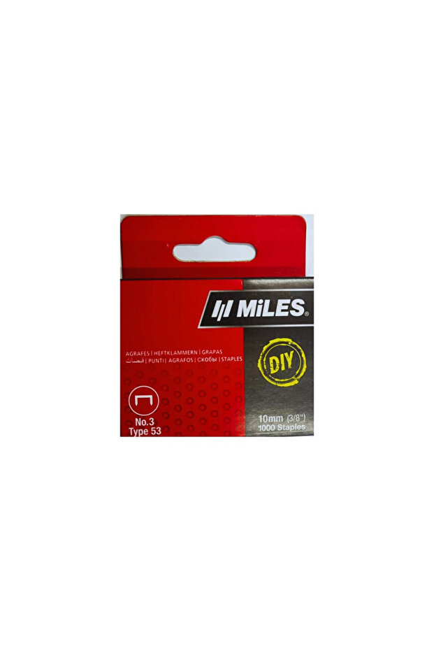 دبابيس دباسة MiLES NO3-10MM
