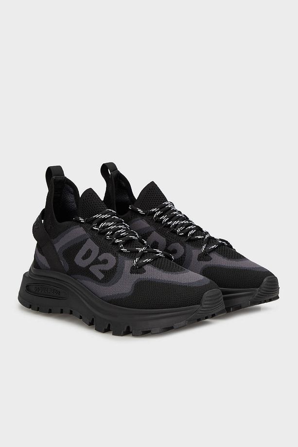 Logolu Kalın Tabanlı Sneaker Ayakkabı Erkek AYAKKABI SNM033659 207273 M436 - 2