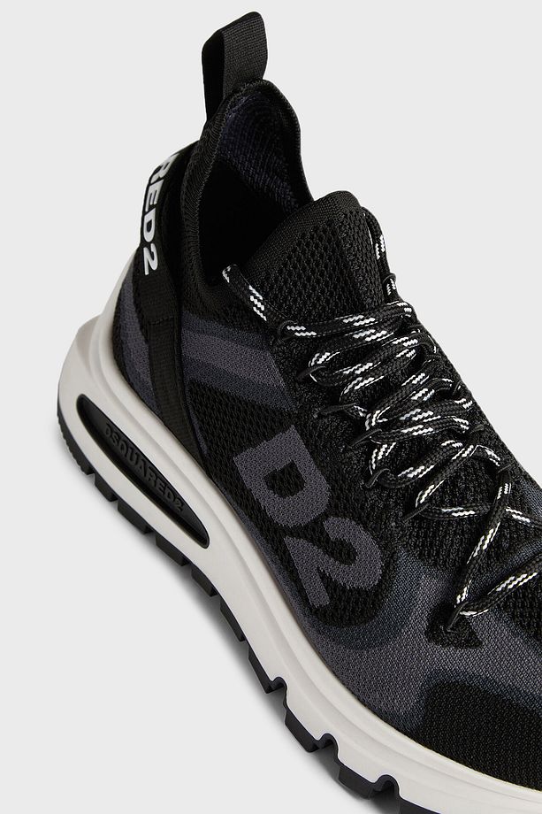 Logolu Kalın Tabanlı Sneaker Ayakkabı Erkek AYAKKABI SNM033659 207273 2124 - 3