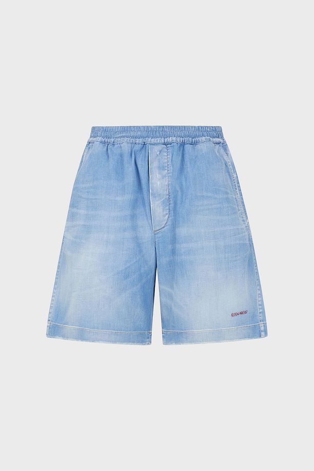 Streç Pamuklu Oversize Fit Normal Bel Geniş Paça Short Erkek SHORT S74MU0823 S30341 470 - 4