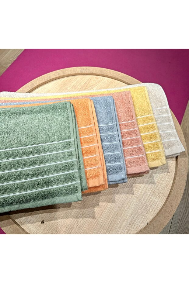 MİNTEKS NERA COLORS 6'LI HAVLU SETİ - 3