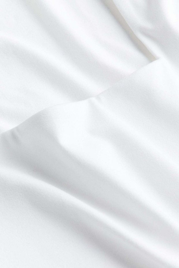 Square-neck top