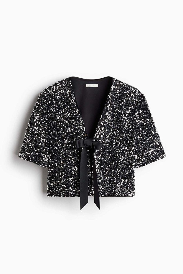 Sequined blouse