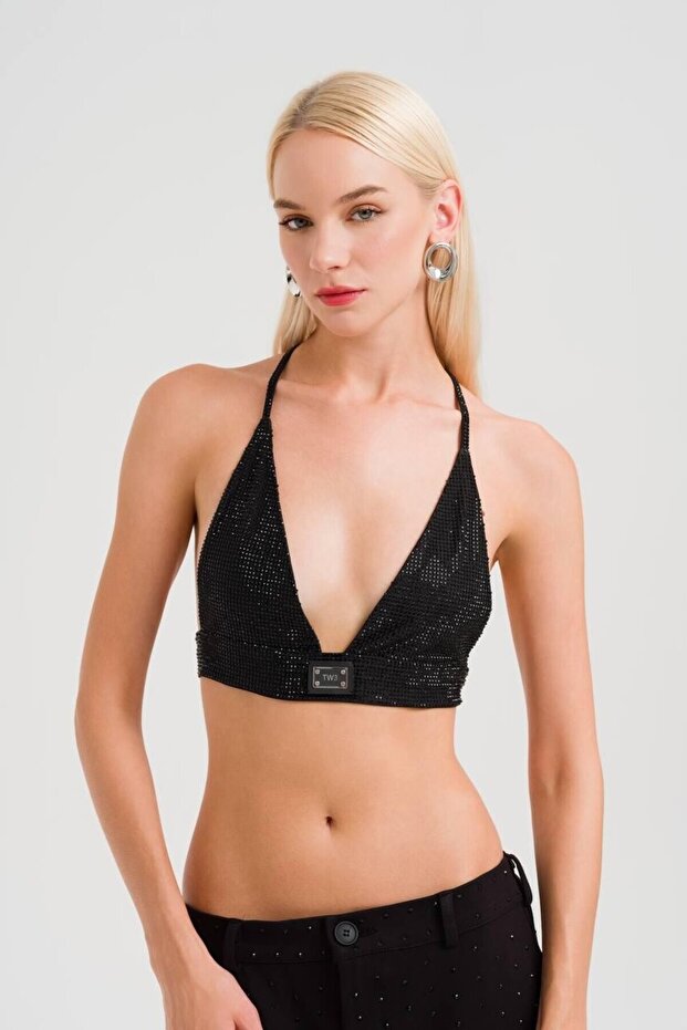 Premium Quality Women's Crop with Stones