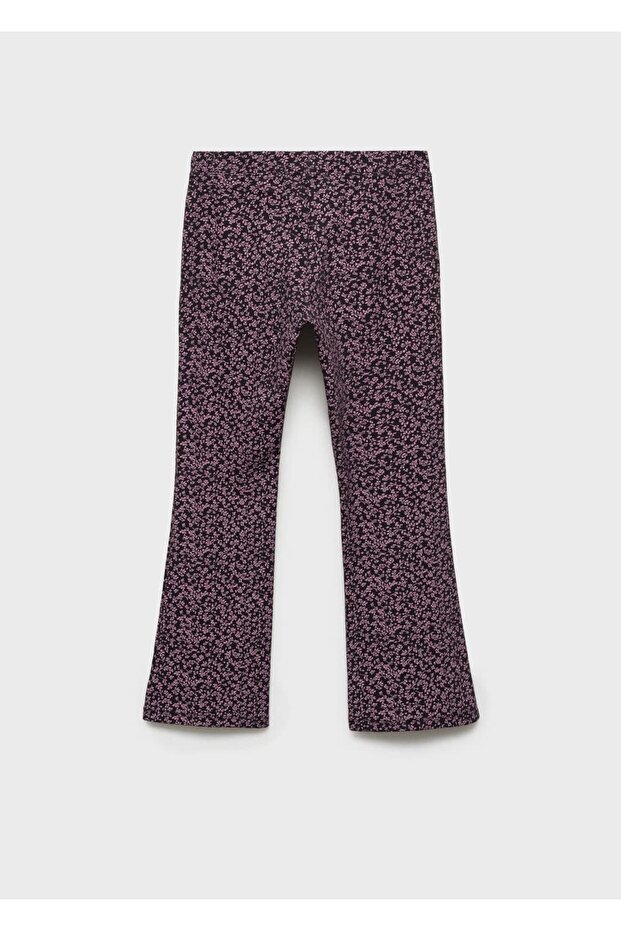 Patterned Flared Leggings - 1