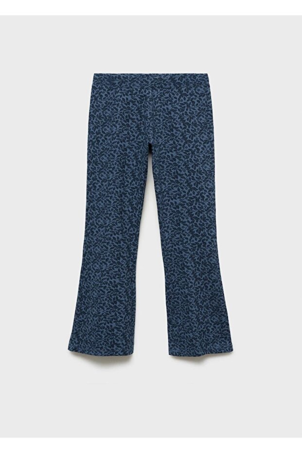 Patterned Flared Leggings - 3