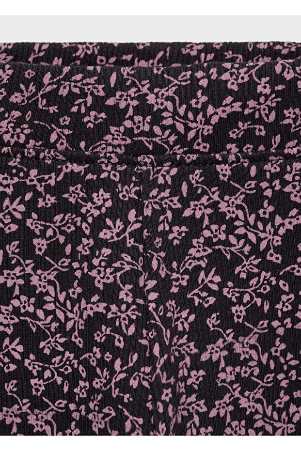 Patterned Flared Leggings - 3