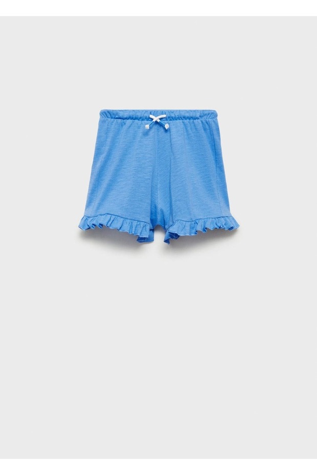 Elastik belli şort - 1