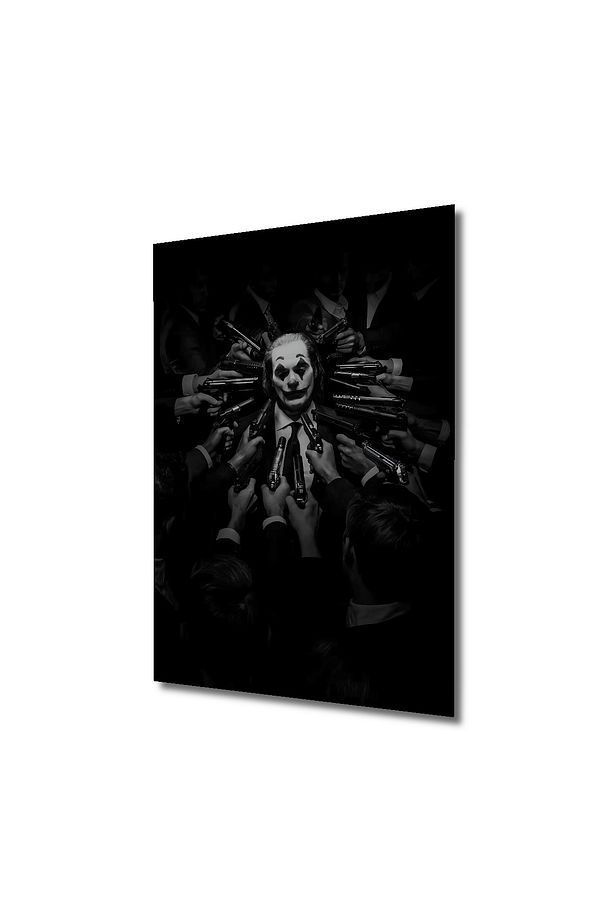 Joker Kaos Ahşap MDF Dekoratif Ev/İşyeri Duvar Tablo Dikdörtgen Ev/İşyeri Duvar Tablo - 3