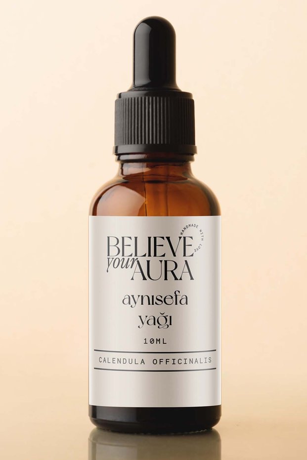 Calendula Oil - 100% Pure and Natural Skin and Hair Care Oil - Calendula Oil - 10 ml