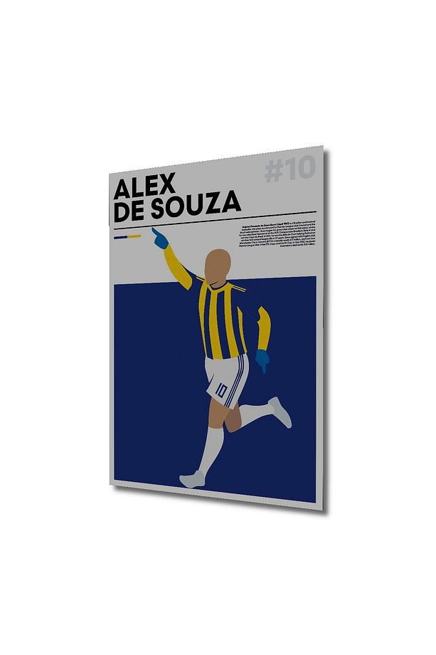 Alex De Souza Dekoratif Ahşap MDF Ev/İşyeri Duvar Tablo Dikdörtgen Ev/İşyeri Duvar Tablo - 3