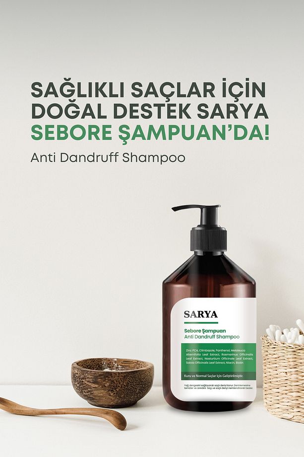 Sebore Anti Dandruff Kepek Karşıtı Ve Egzema Şampuan 500 ml - Kuru Ve Normal Saçlar - 3