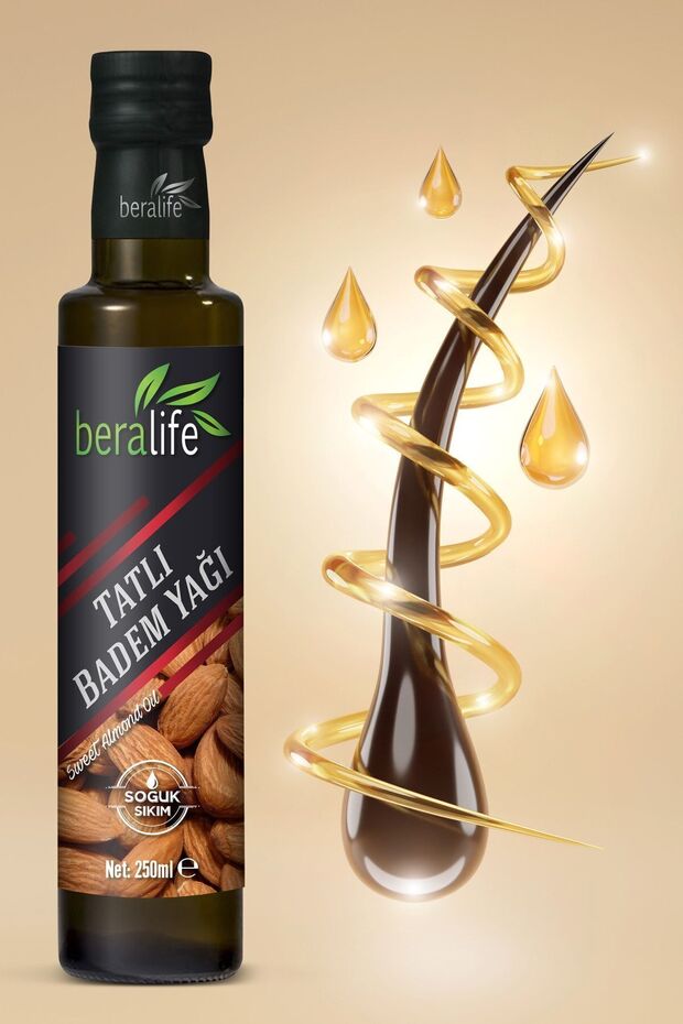 Tatlı Badem Yağı - 250 ml Tatlı Badem Yağı - 3
