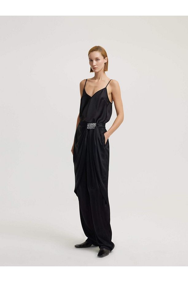 Şalvar Model Siyah Pantolon - 3