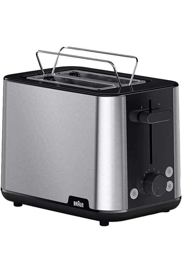 PurShine Toaster, 900 Watts, 8 browning settings, auto shut-off, BPA free, BLACK - HT 1510 BK