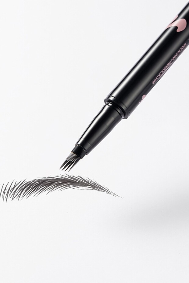 Minimalist Serisi 4 Uçlu Mikro Kaş Kalemi (04 Gri Kahve) - 3