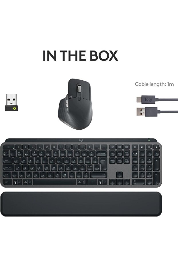 MX Keys S Performance Wireless Keyboard and Mouse Combo - 3