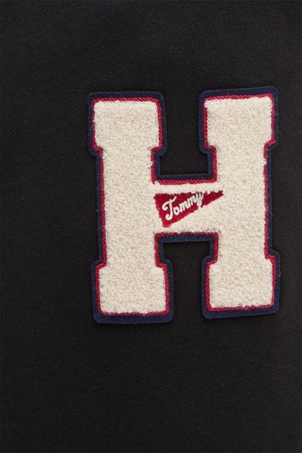 Tommy Jeans Tjm Towel Patch Terry Pant Erkek Siyah Eşofman Altı Dm0dm21277bds - 4