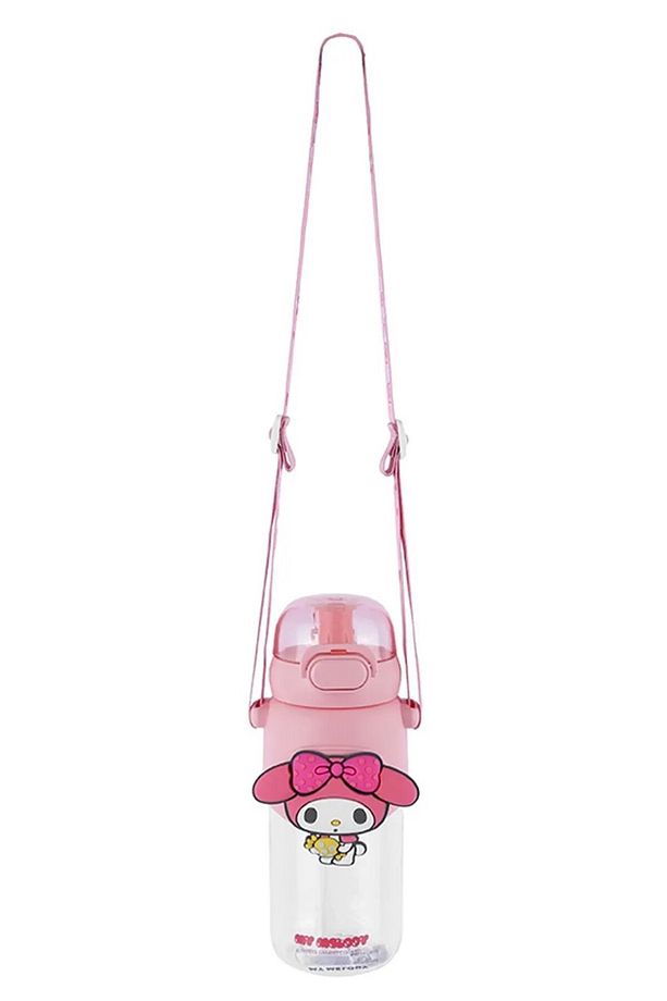 Sanrio Lisanslı Pipetli Kapaklı Suluk (600ml) - My Melody - 7
