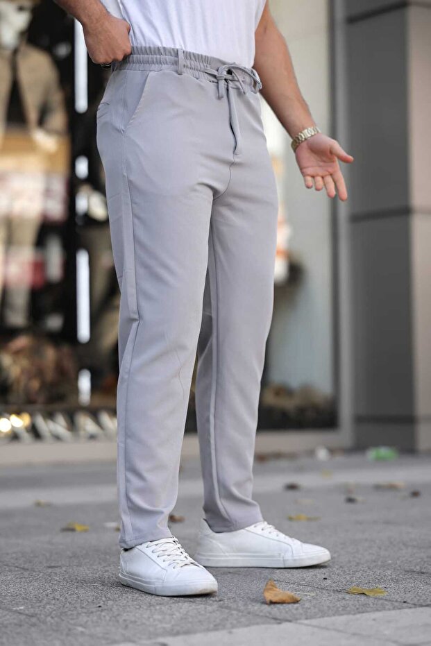 Yşrline Men's Gray Jogger Pants