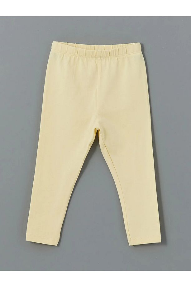 LCW baby Ekru Bisiklet Yaka Tweety Baskılı Kız Bebek Pijama Takımı - 4