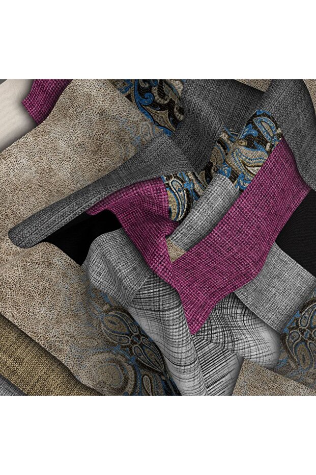 وشاح Twill منقوش عرقيًا - 2