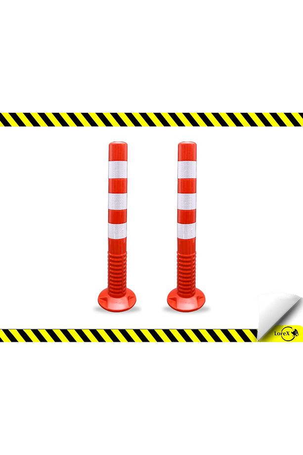 Esnek Yol Ayırıcı Delinatör 75cm (2Adet) - 1