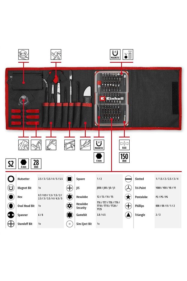 Hassas Bits Seti 84 Parça - 49115050 - 4