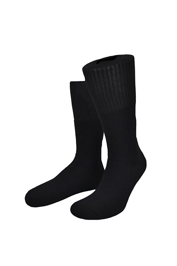 6'lı Kışlık Asker Çorap Seti, Pamuklu Askeri Çorap - 1