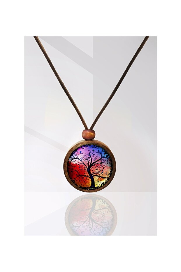 Tree of Life Wooden Necklace