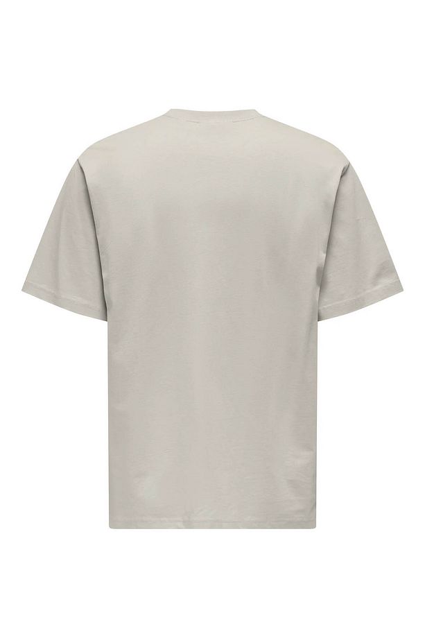 Onscurated Rlx Print Ss Tee Noos 22030925 Silver Lining - 3