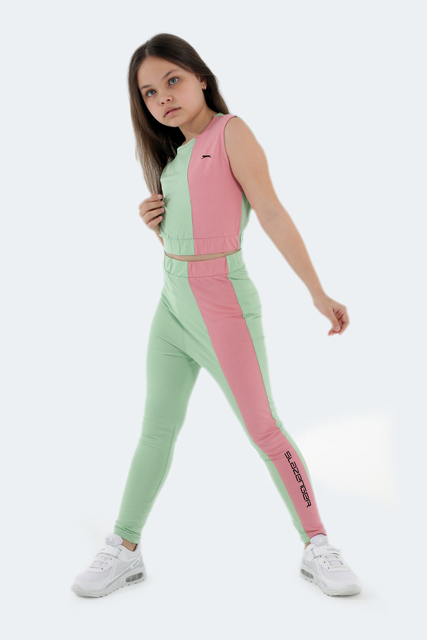 Dımas Girl's Tracksuit Green