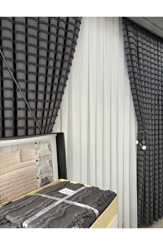 Antrasit fon perde - 6