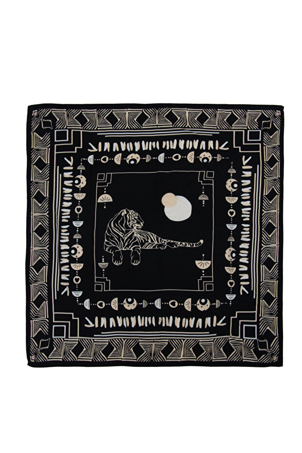 Boho Bell Black Pareo - 7