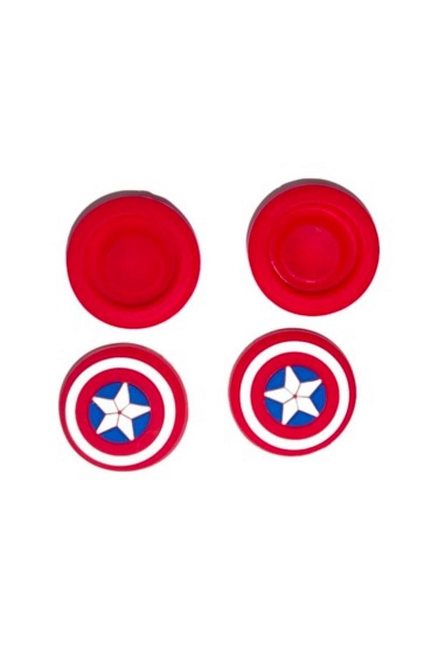 Captain America Analog Koruyucu N/oled/lite/x/s/one Uyumlu 4 Adet - 4