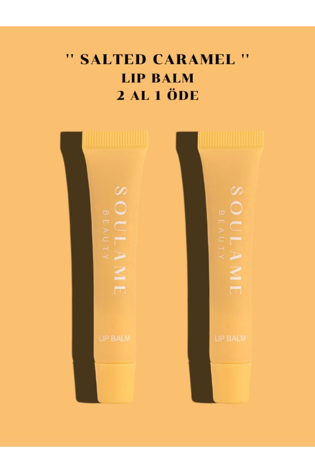Buy 2 Pay 1'' Salted Caramel'' Lip Balm-Extra Gloss Salted Caramel Flavor Lip Gloss