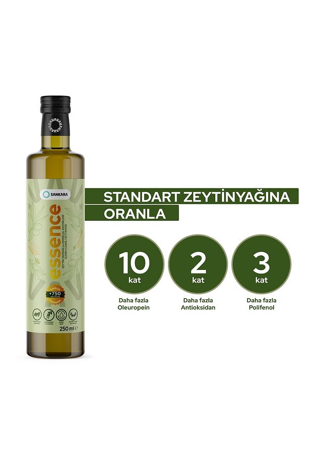 750 Yüksek Polifenollü Essence Zeytinyağı 250 ml - 3