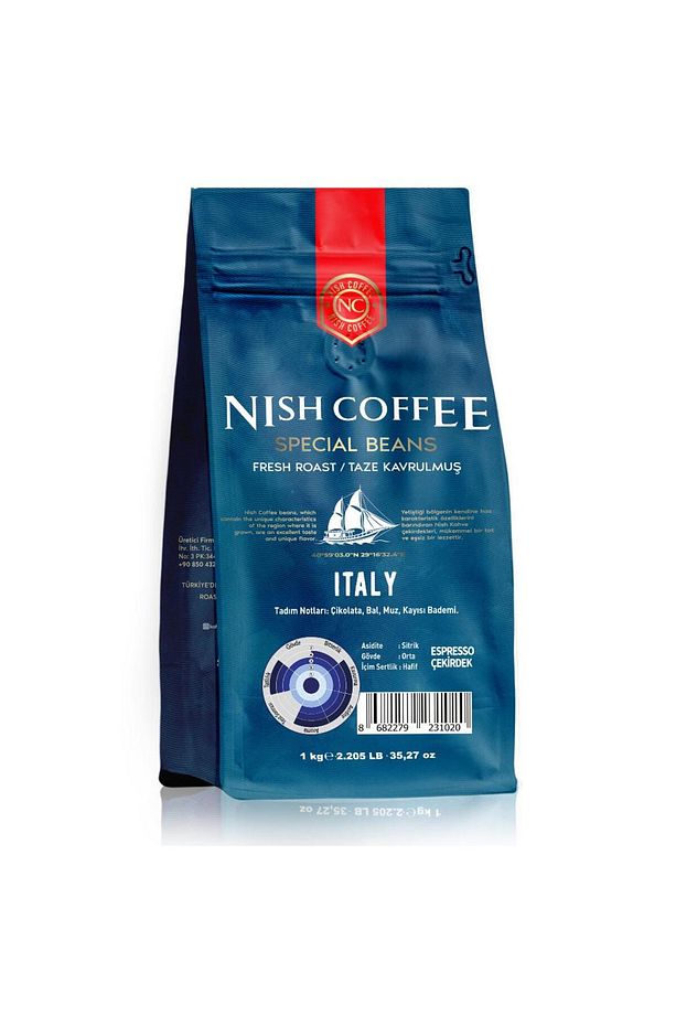 Nish Espresso Italy Kahve 1 Kg - 4