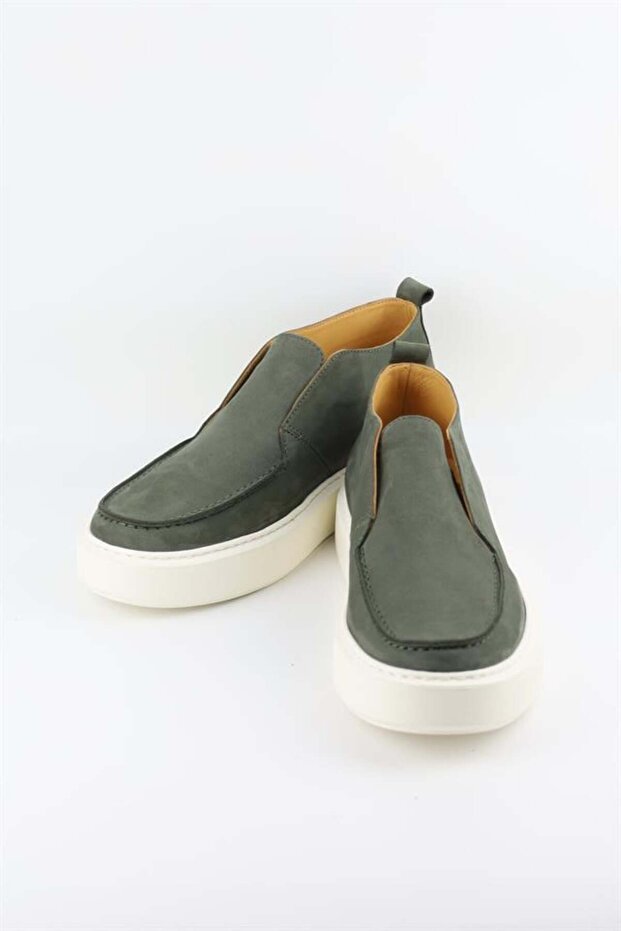 Model 700 Hakiki Nubuk Deri Erkek Bot - 5