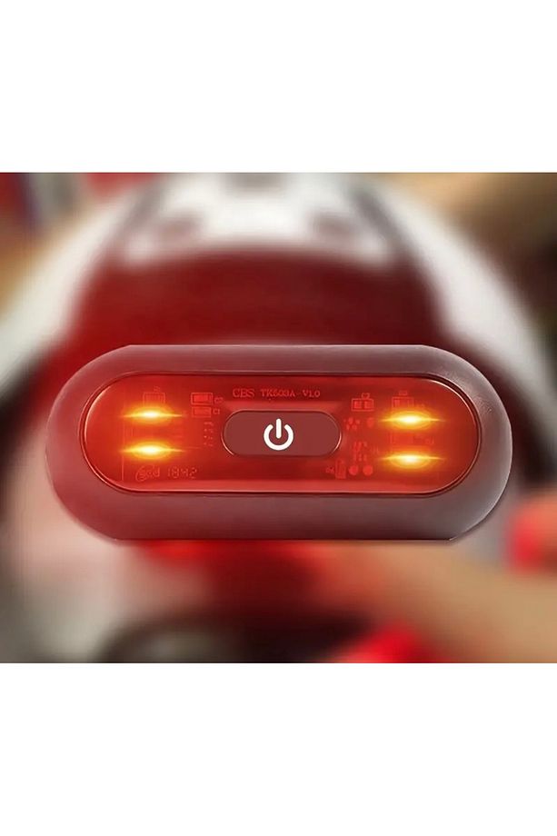 Kask Arkası Uyarı Led Işığı - Kask Ledi - Gece Kask Ledi - 3